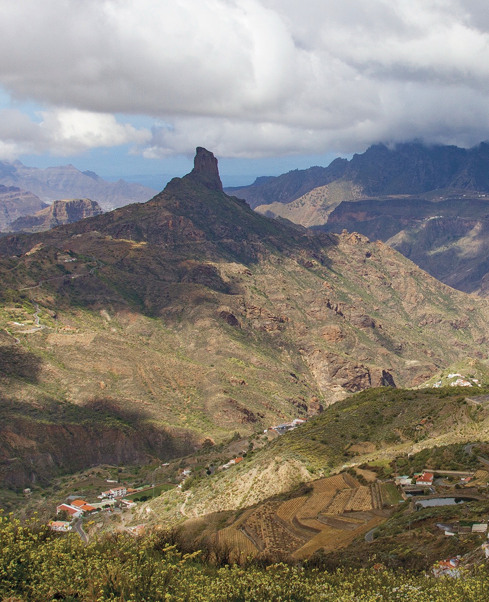 Roque Bentayga sijaitsee Gran Canarian keskiosissa.